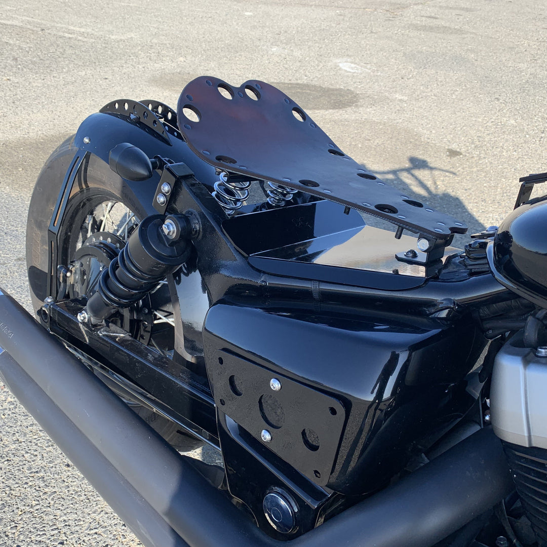 Honda Shadow VT750 (Shaft) Tank Panel With Leather Accent