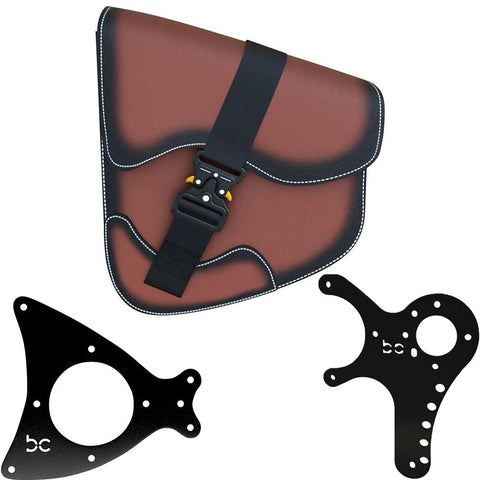 Triumph Bonneville Bobber  SaddleBag Kit (SaddleBag + Left Bike Bracket + SaddleBag Bracket)