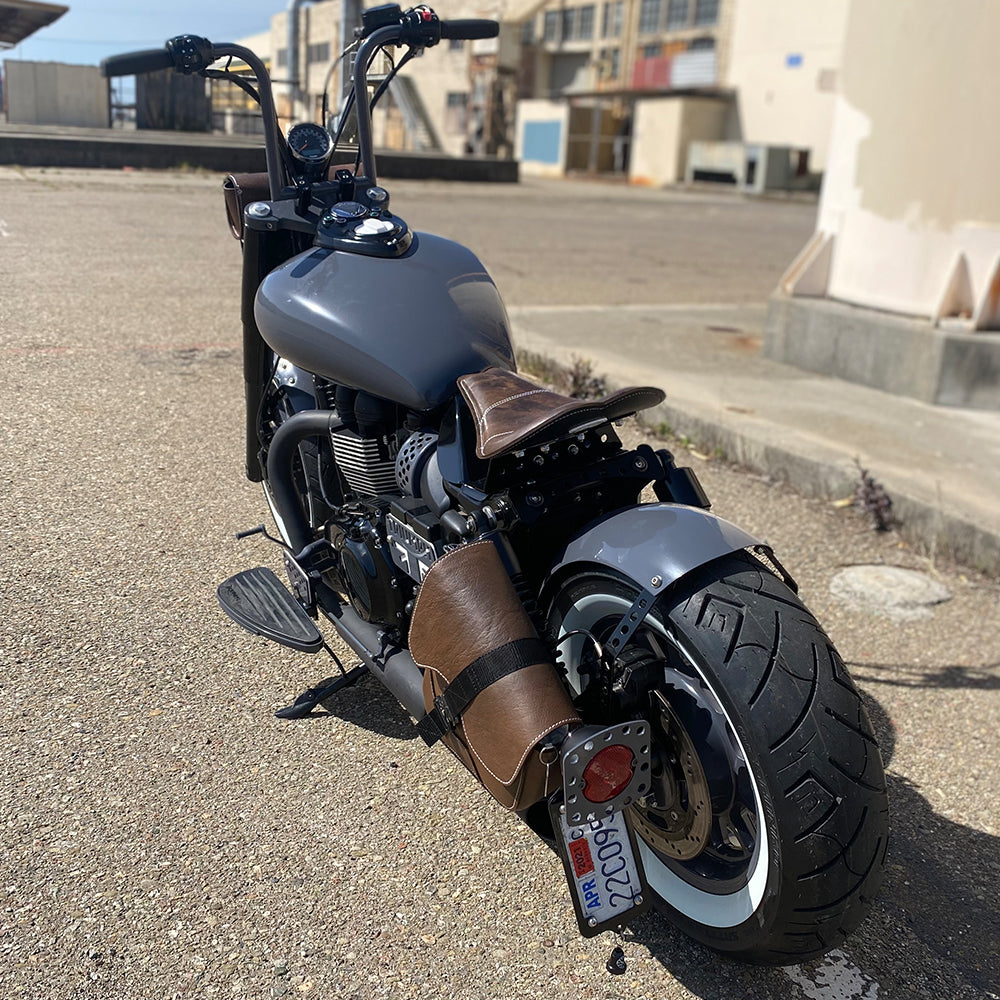 Triumph America SaddleBag Kit (SaddleBag + Left Bike Bracket + SaddleBag Bracket)