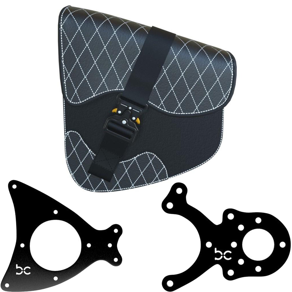 Yamaha Vstar / Dragstar xvs1100 SaddleBag Kit (SaddleBag + Left Bike Bracket + SaddleBag Bracket)