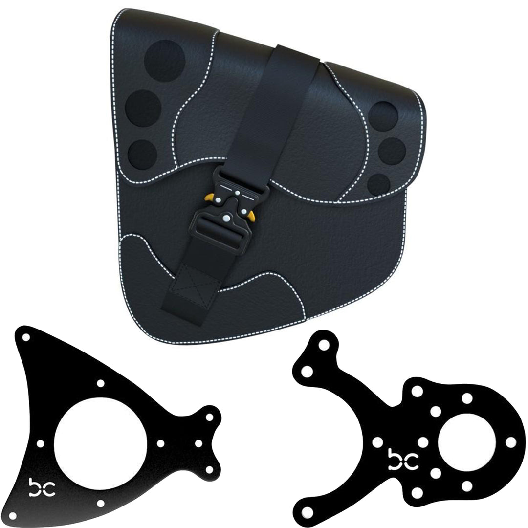Saddlebag Supports Compatible With Yamaha XVS 650 Drag Star Craftride BL1 Chrome ✓ Upgrade Your Ride Now