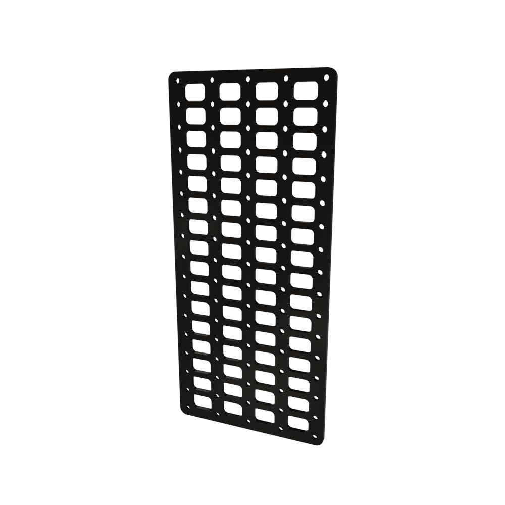 Multi-FIT Tactical Rigid Molle Panel (#2) 269mm x 594mm (Powder Coated ...