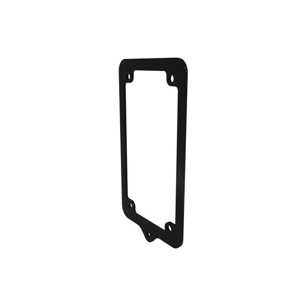 License plate Frame with Guardian Bell Hanger