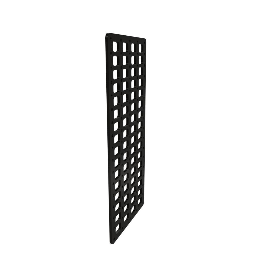 Multi-FIT Tactical Rigid MOLLE Panel (#2) 269mm x 594mm (Powder Coated)