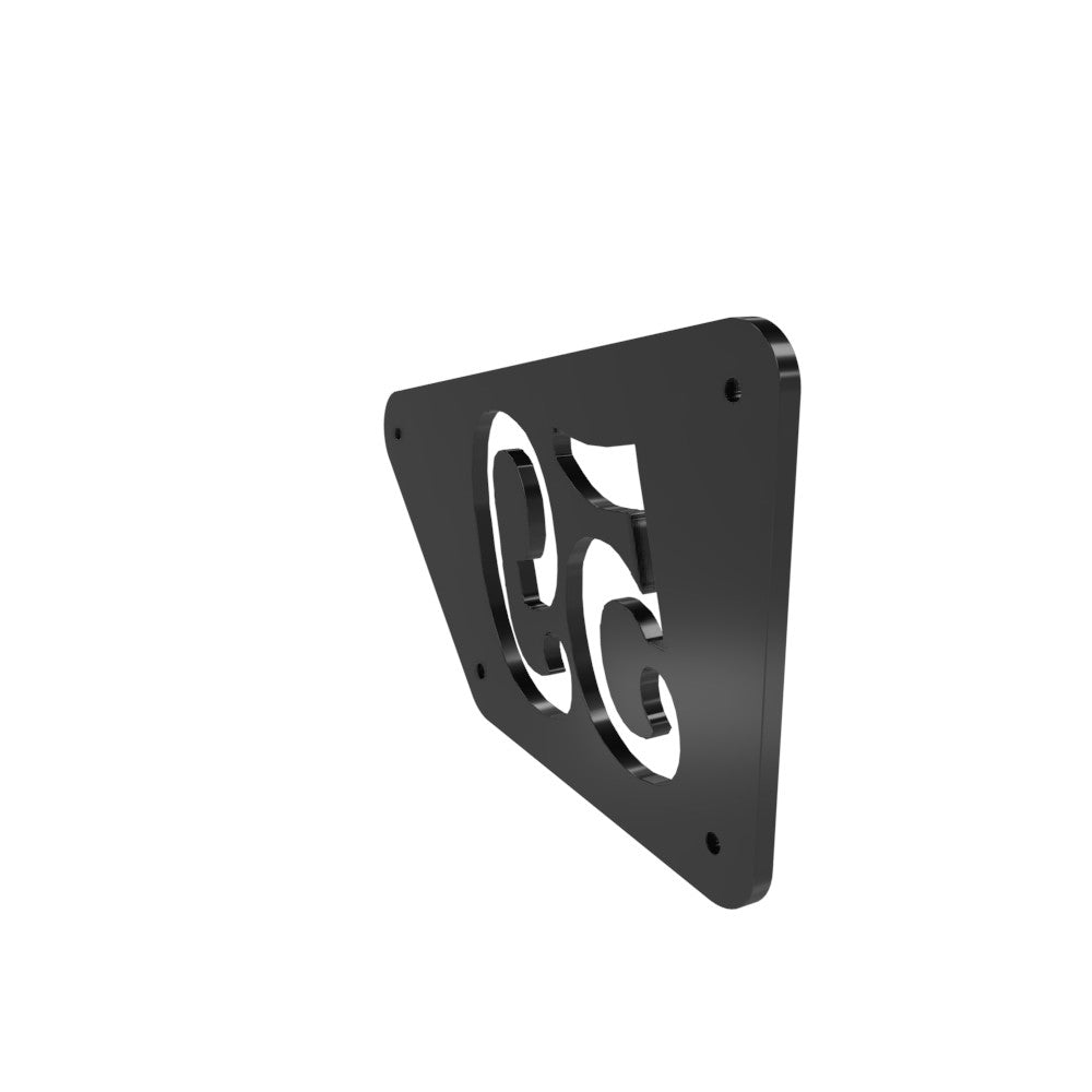 Honda Rebel CMX250 Left Side Cover 59 (Powder Coated)
