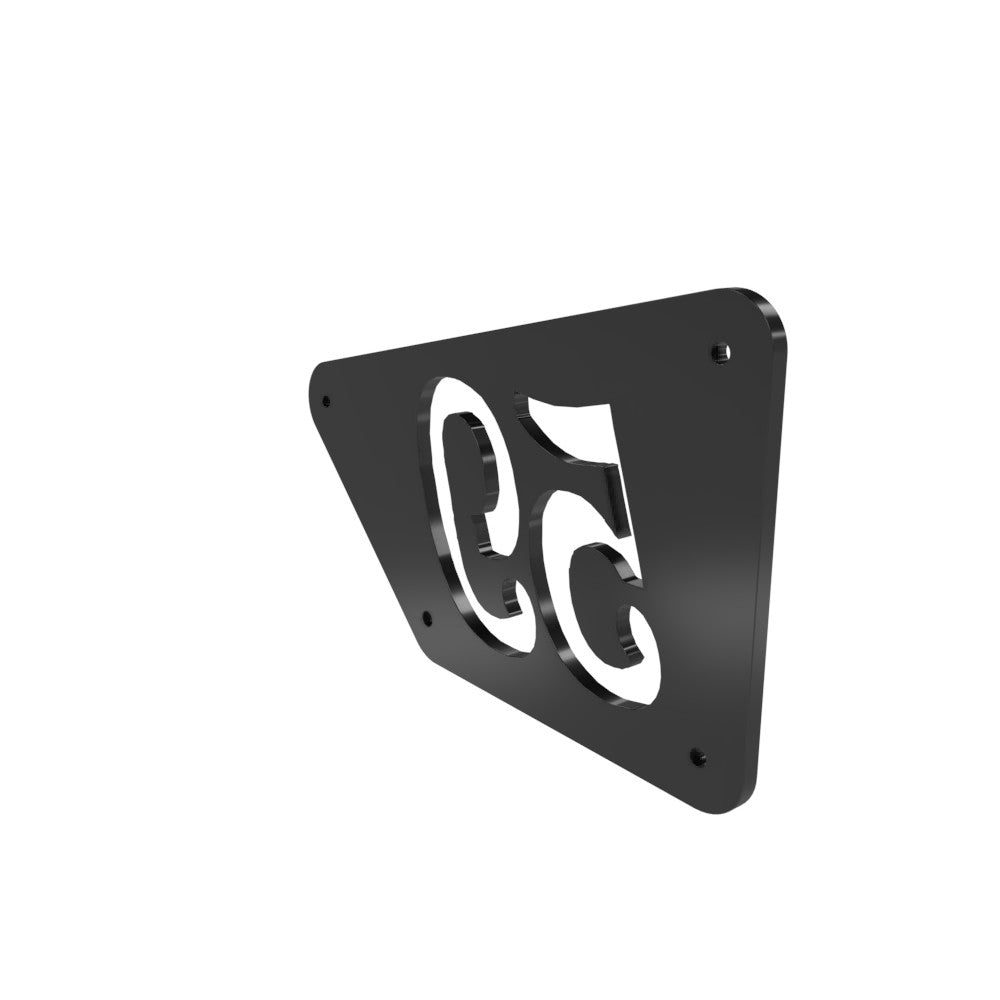 Honda Rebel CMX250 Left Side Cover 59 (Powder Coated)