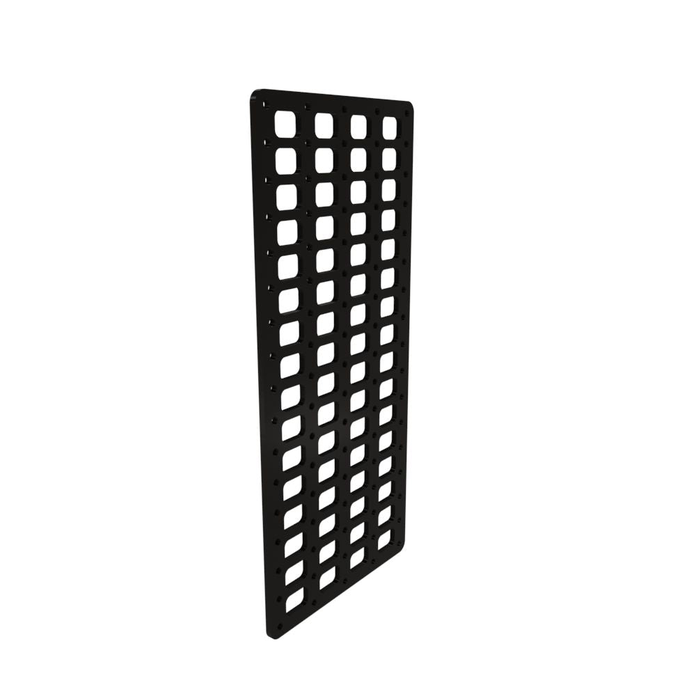 Multi-FIT Tactical Rigid MOLLE Panel (#2) 269mm x 594mm (Powder Coated)