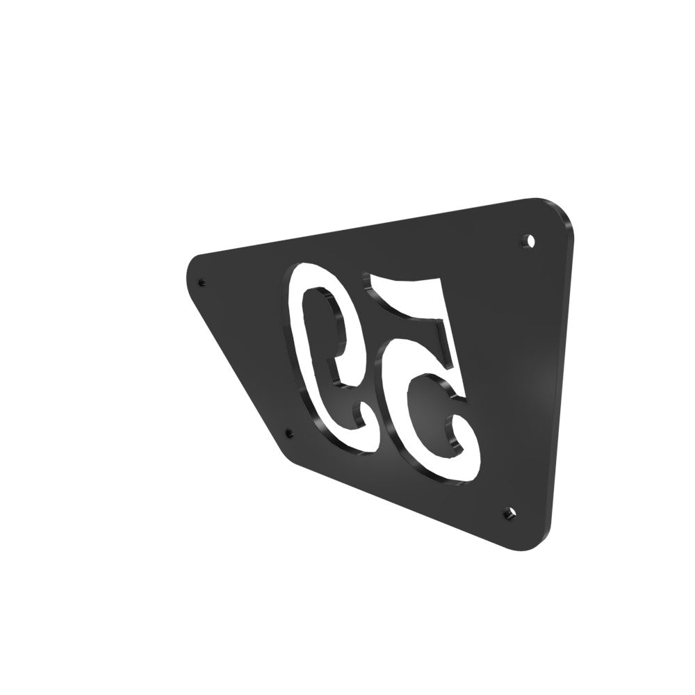 Honda Rebel CMX250 Left Side Cover 59 (Powder Coated)