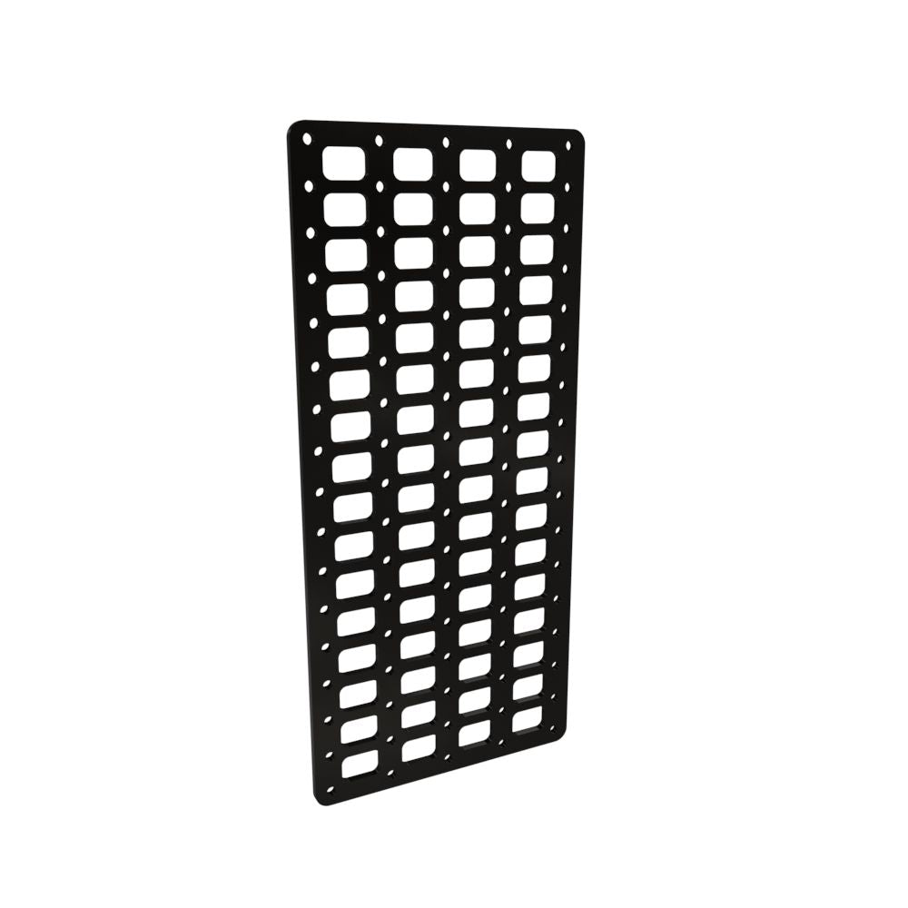 Multi-FIT Tactical Rigid MOLLE Panel (#2) 269mm x 594mm (Powder Coated)
