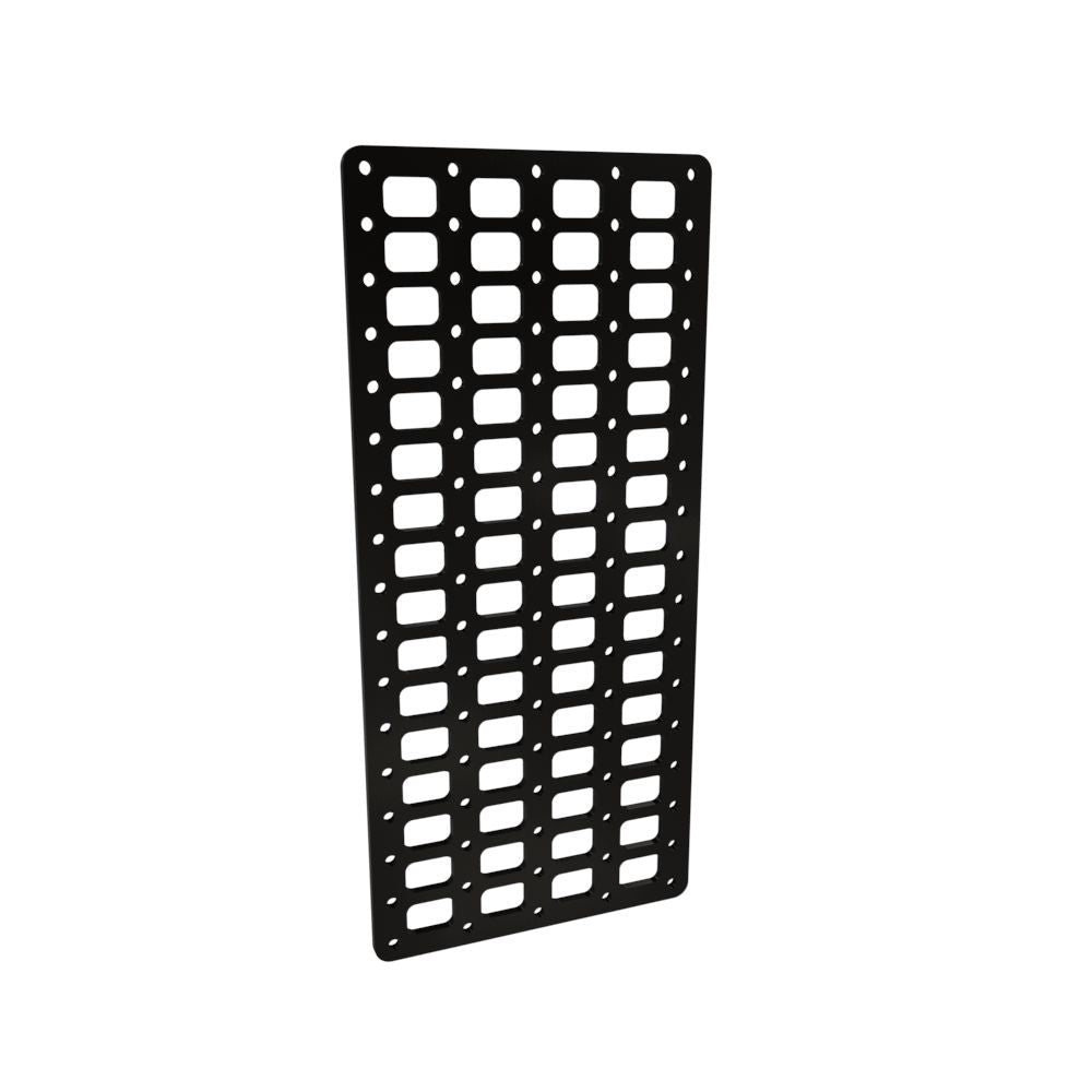 Multi-FIT Tactical Rigid MOLLE Panel (#2) 269mm x 594mm (Powder Coated)
