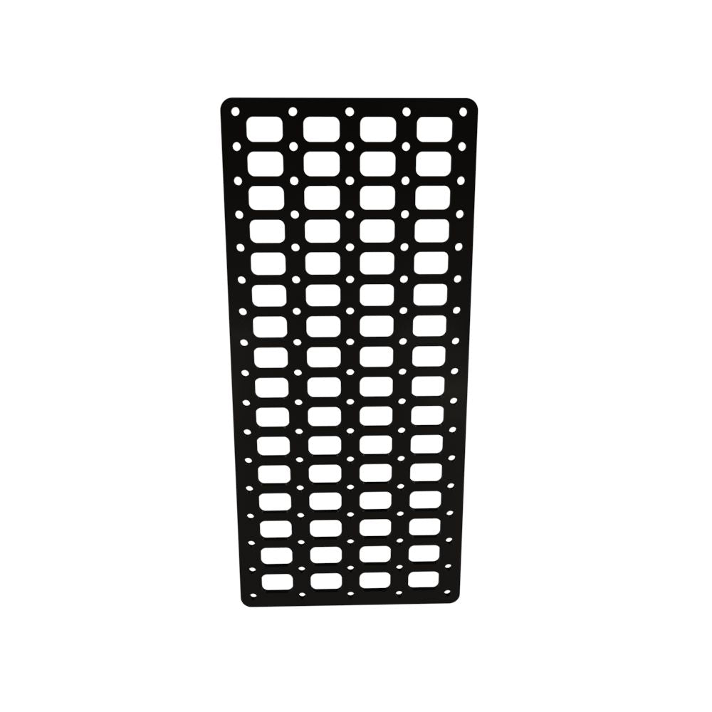 Multi-FIT Tactical Rigid MOLLE Panel (#2) 269mm x 594mm (Powder Coated)