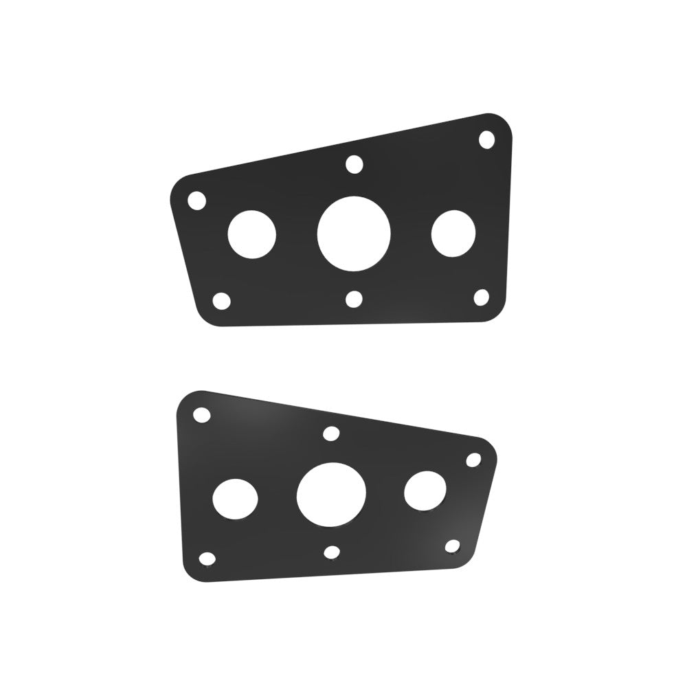 Honda Shadow VT750 (Shaft) Side Covers (Left &Right) Powder Coated