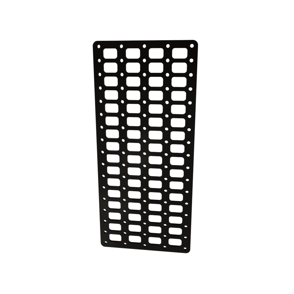 Multi-FIT Tactical Rigid MOLLE Panel (#2) 269mm x 594mm (Powder Coated)