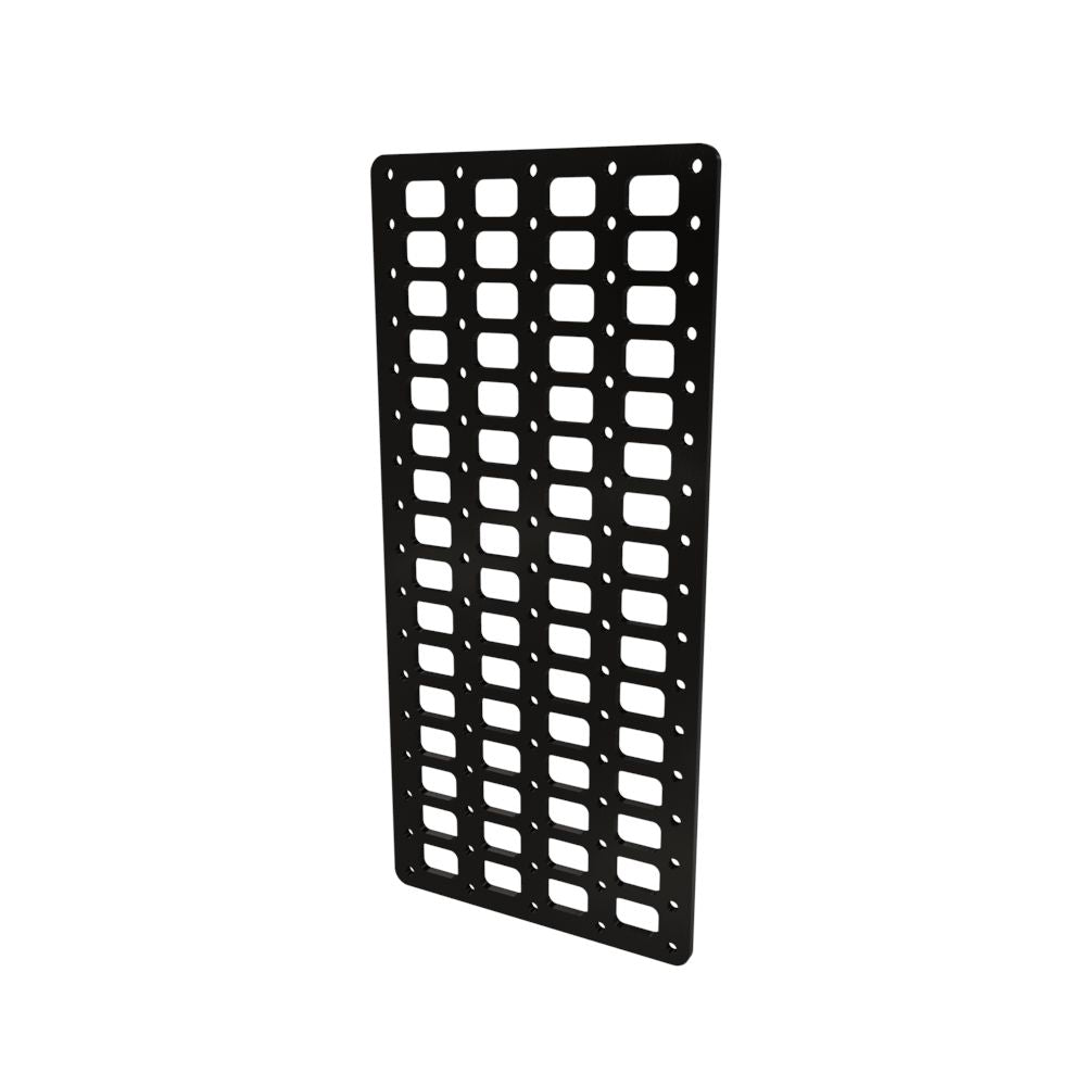 Multi-FIT Tactical Rigid MOLLE Panel (#2) 269mm x 594mm (Powder Coated)