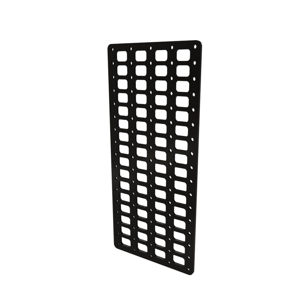 Multi-FIT Tactical Rigid MOLLE Panel (#2) 269mm x 594mm (Powder Coated)