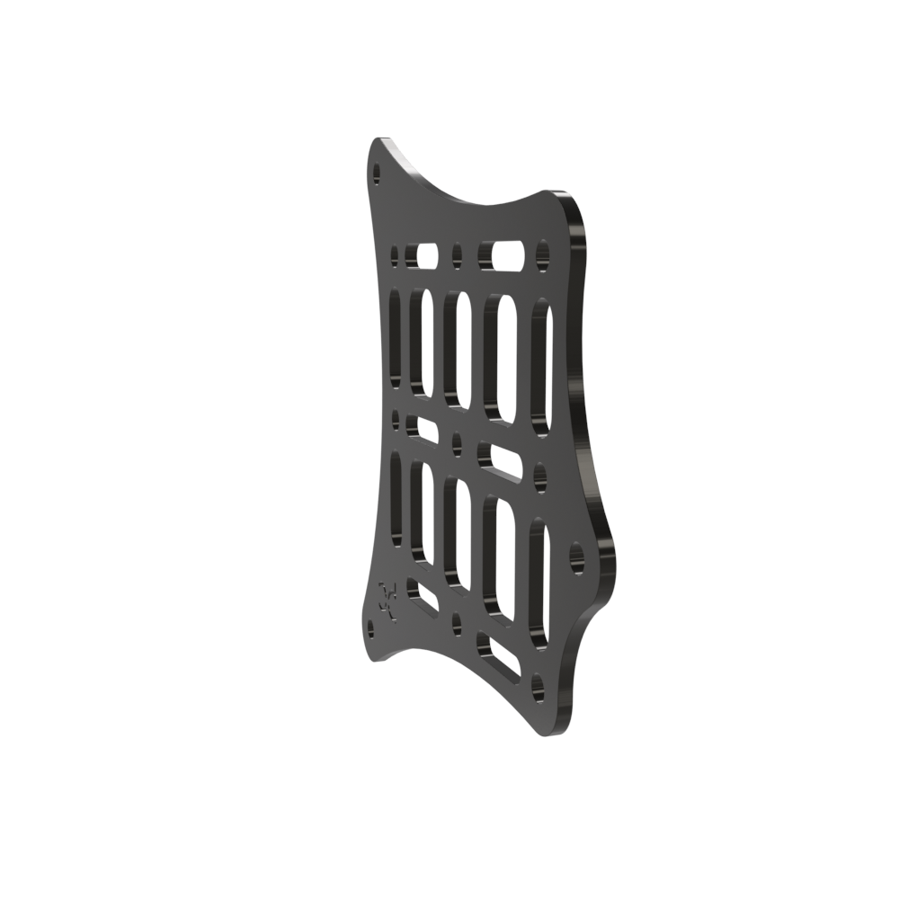 Universal External Saddle Bag Mounting Bracket and Straps Molle
