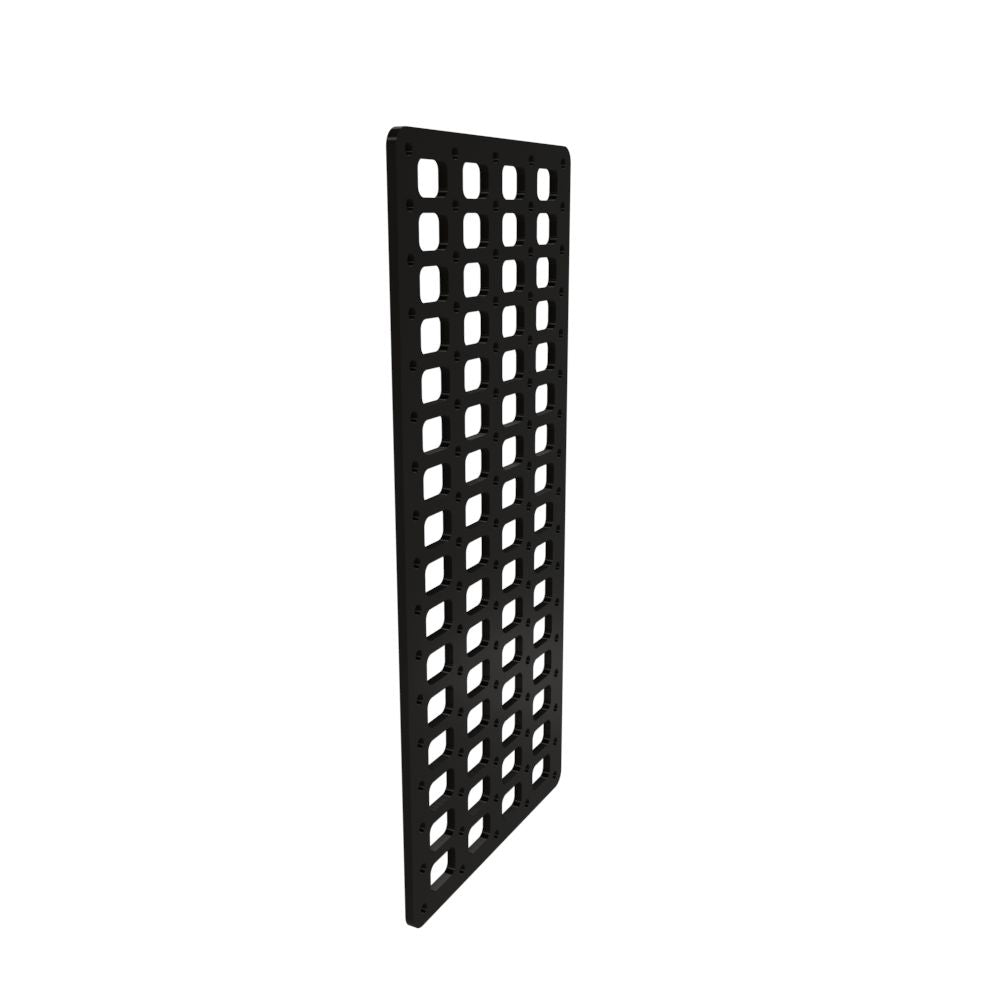 Multi-FIT Tactical Rigid MOLLE Panel (#2) 269mm x 594mm (Powder Coated)