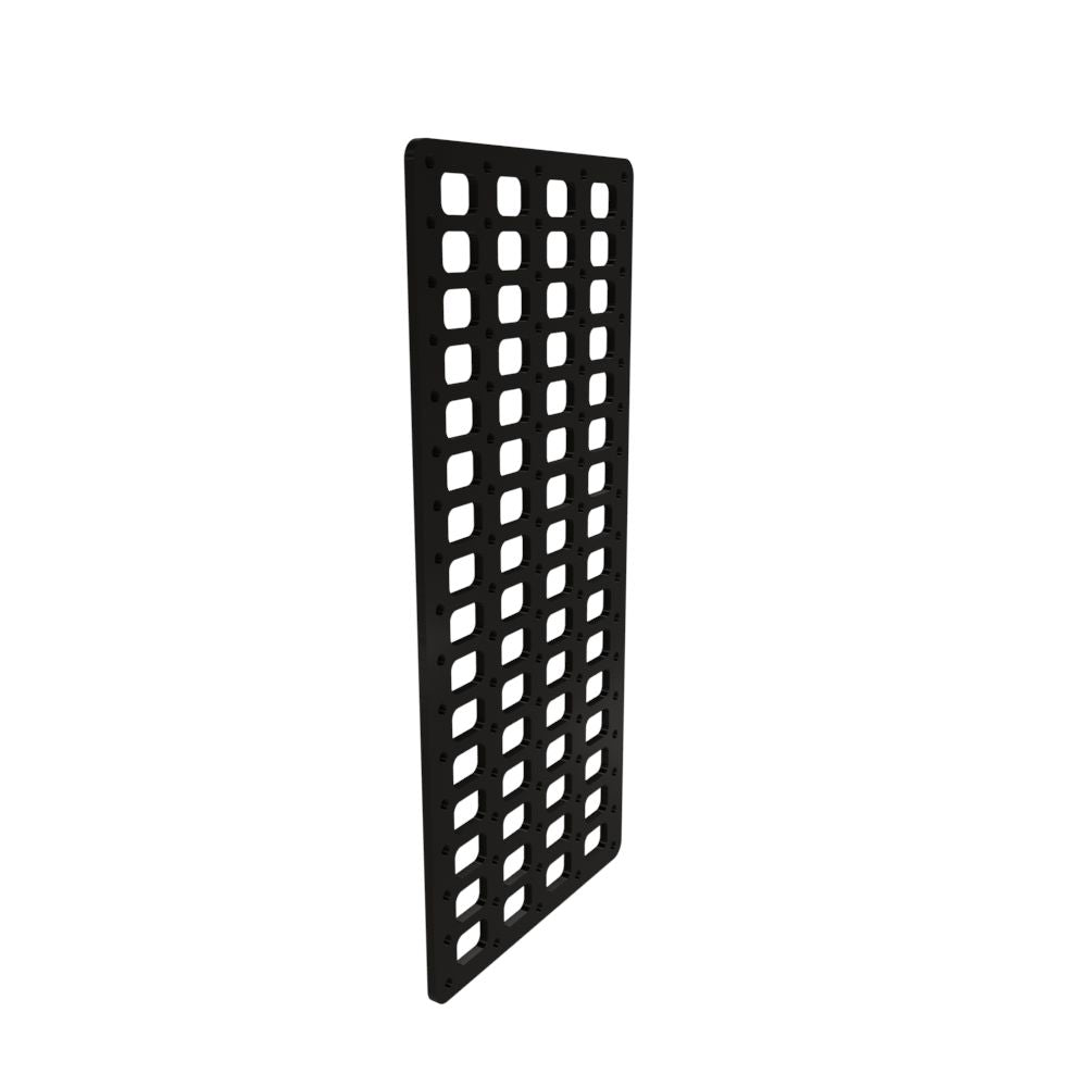 Multi-FIT Tactical Rigid MOLLE Panel (#2) 269mm x 594mm (Powder Coated)