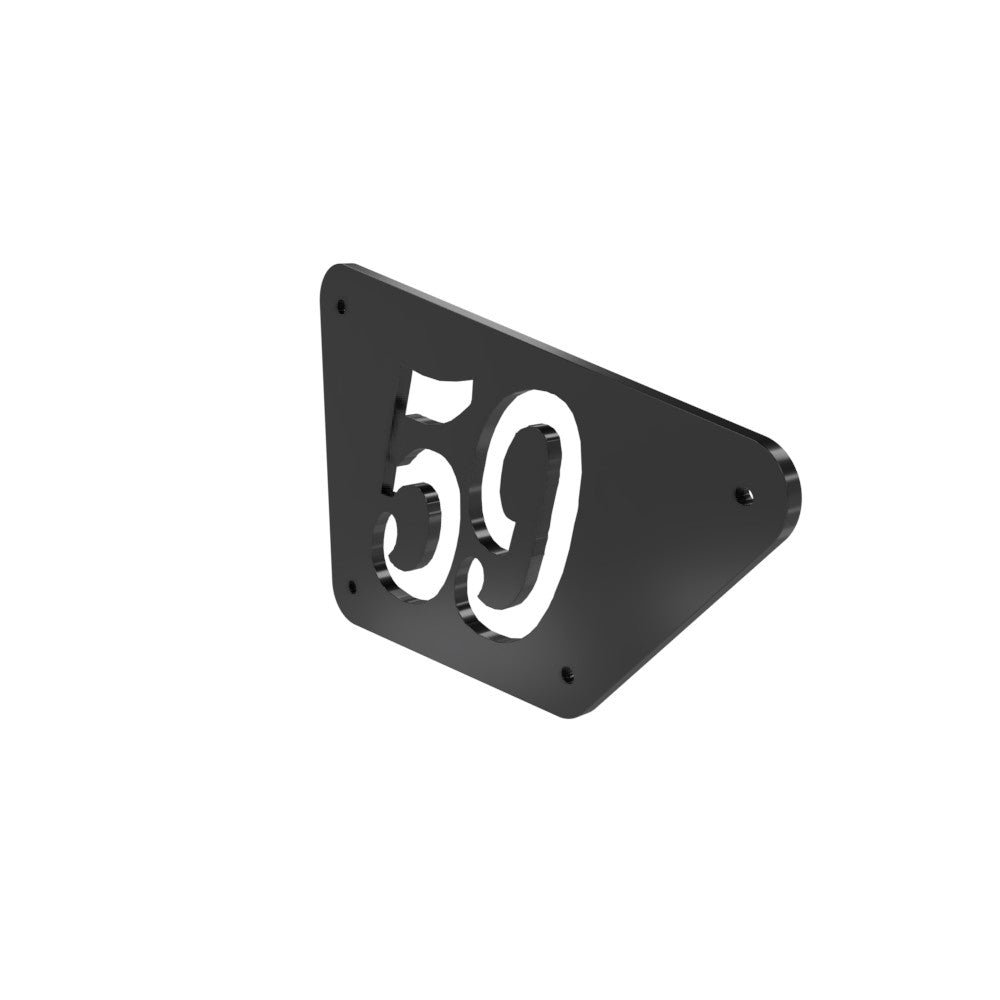Honda Rebel CMX250 Left Side Cover 59 (Powder Coated)