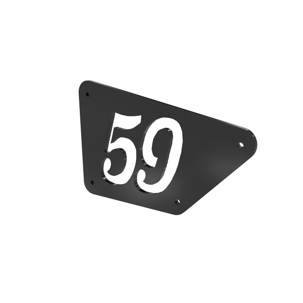 Honda Rebel CMX250 Left Side Cover 59 (Powder Coated)