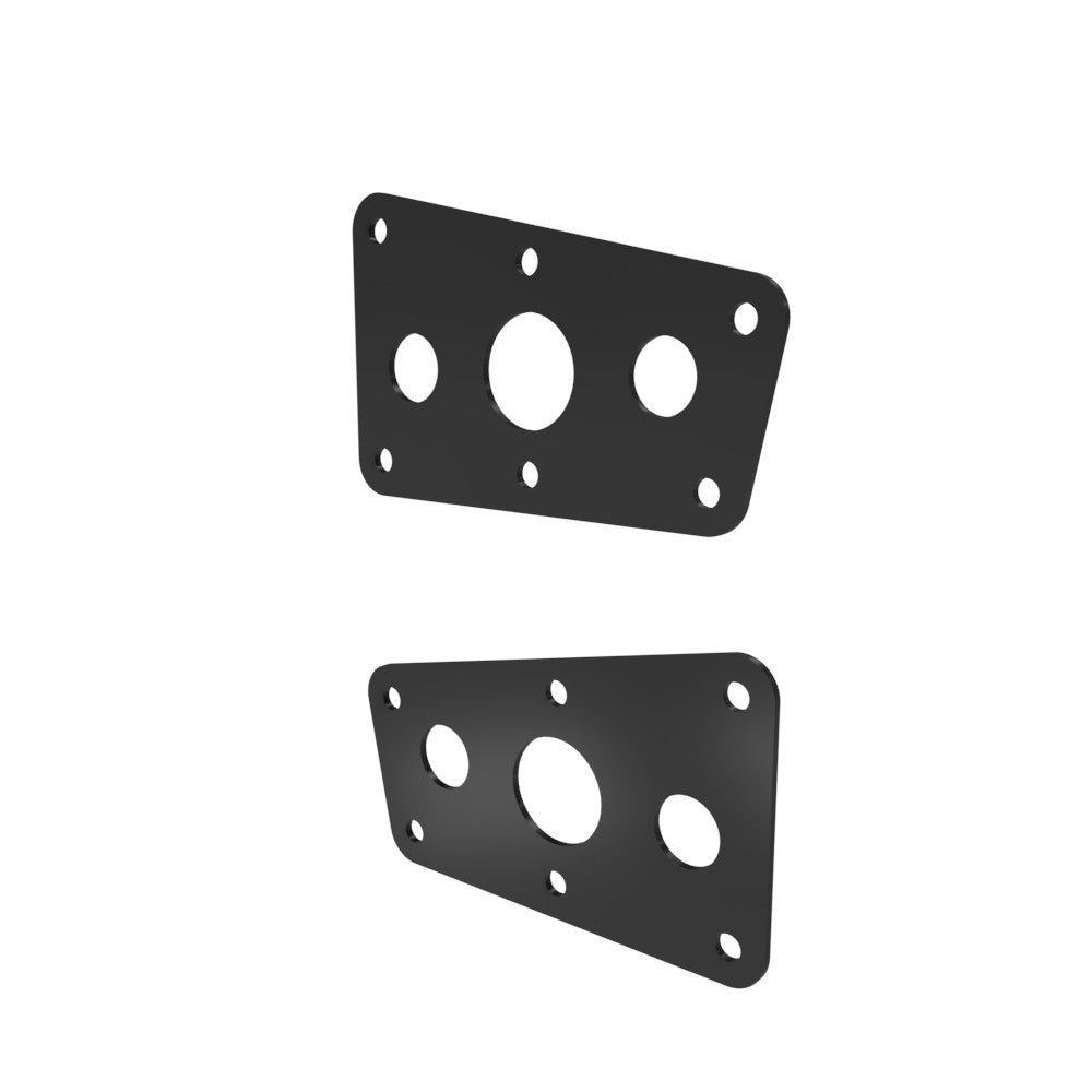 Honda Shadow VT750 (Shaft) Side Covers (Left &Right) Powder Coated