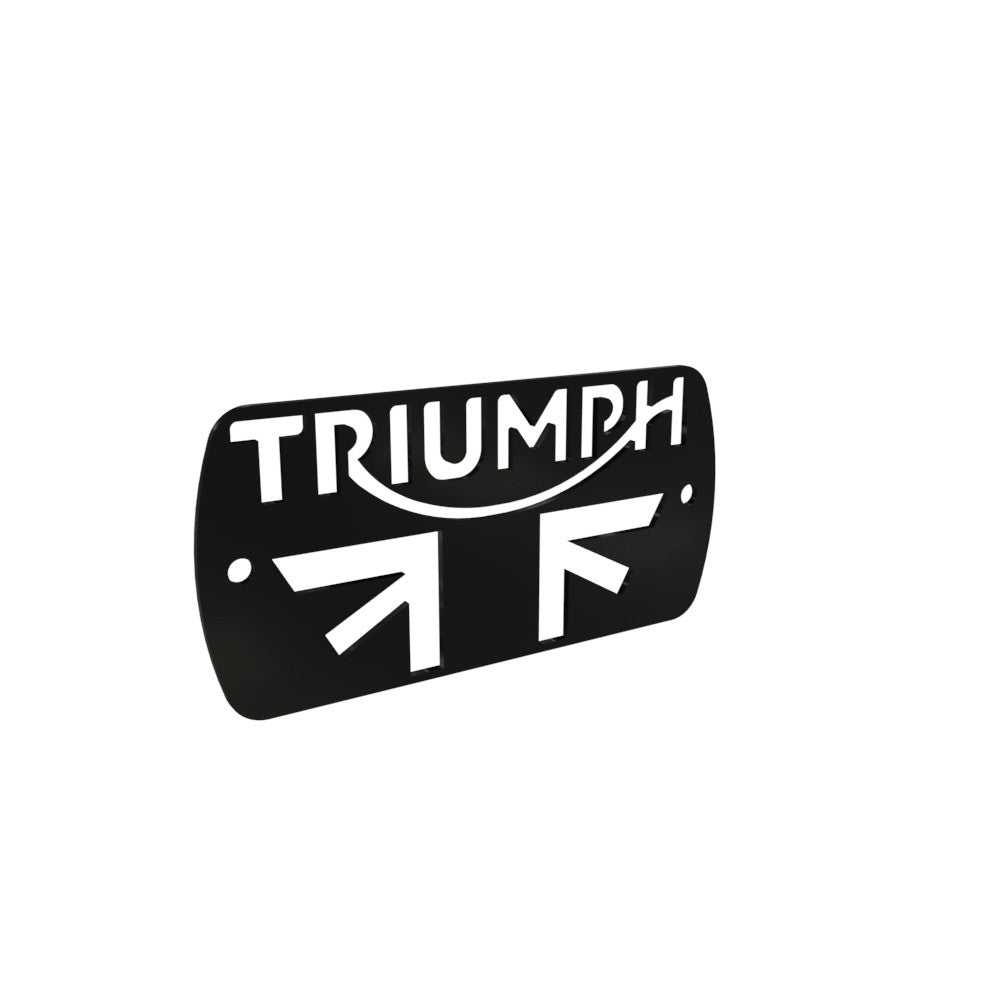 Triumph America / SpeedMaster  Battery Box Cover Accent (FLAG)