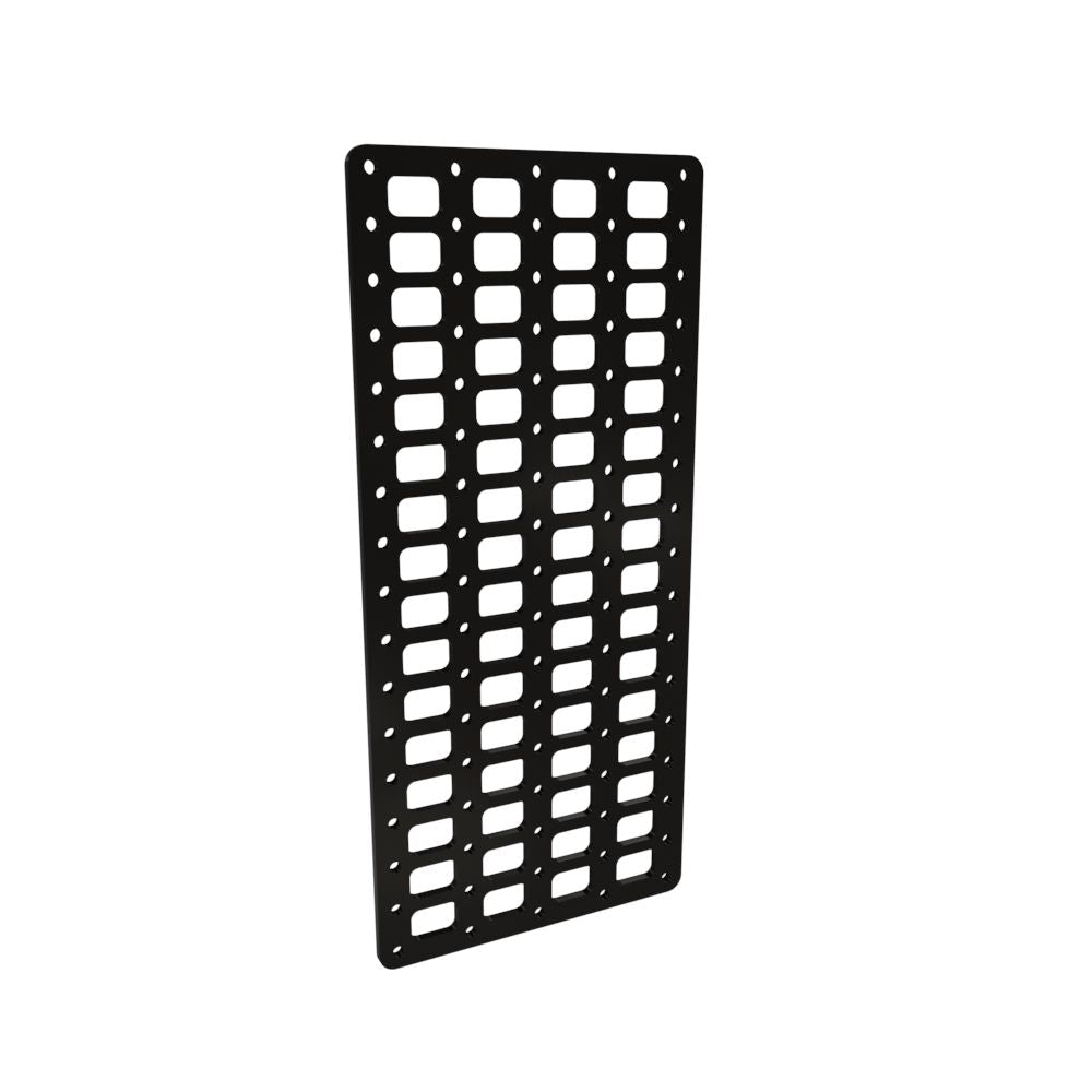 Multi-FIT Tactical Rigid MOLLE Panel (#2) 269mm x 594mm (Powder Coated)