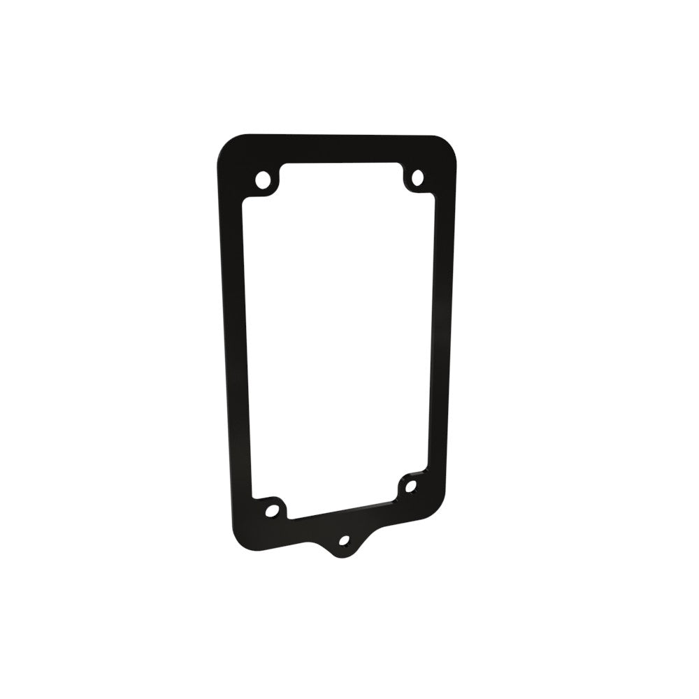 License plate Frame with Guardian Bell Hanger