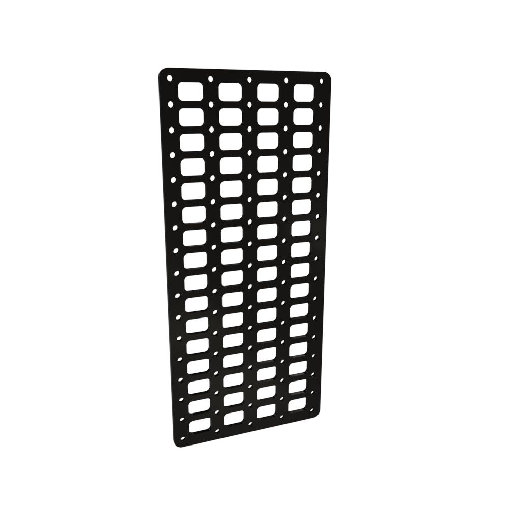 Multi-FIT Tactical Rigid MOLLE Panel (#2) 269mm x 594mm (Powder Coated)