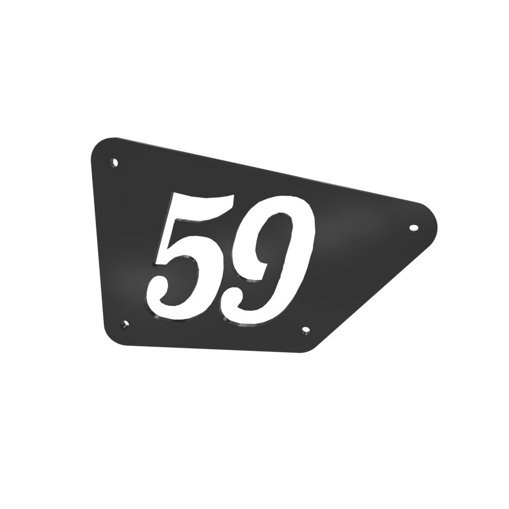 Honda Rebel CMX250 Left Side Cover 59 (Powder Coated)